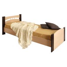 Кровать 900 (дуб линдберг/венге)