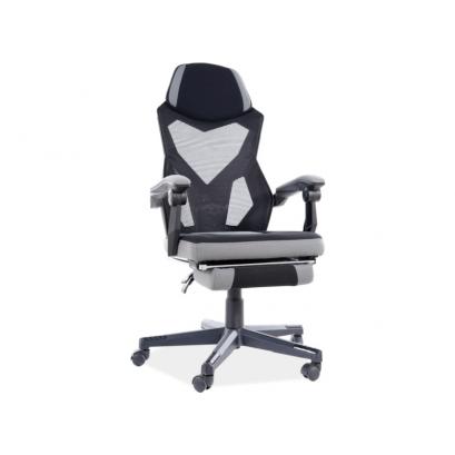 Кресло компьютерное SIGNAL Q-939 (черный/серый)