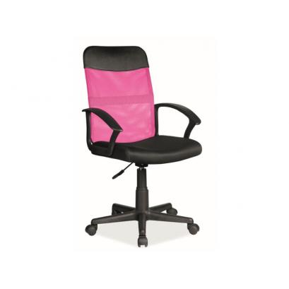 Кресло компьютерное Signal Q-702 (розовый/черный)